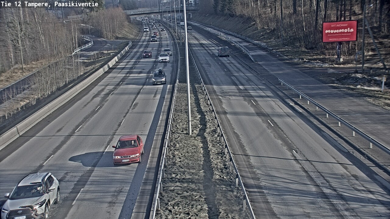 Weather Camera Image Road 12 Tampere, Paasikiventie, Tampere, Pirkanmaa