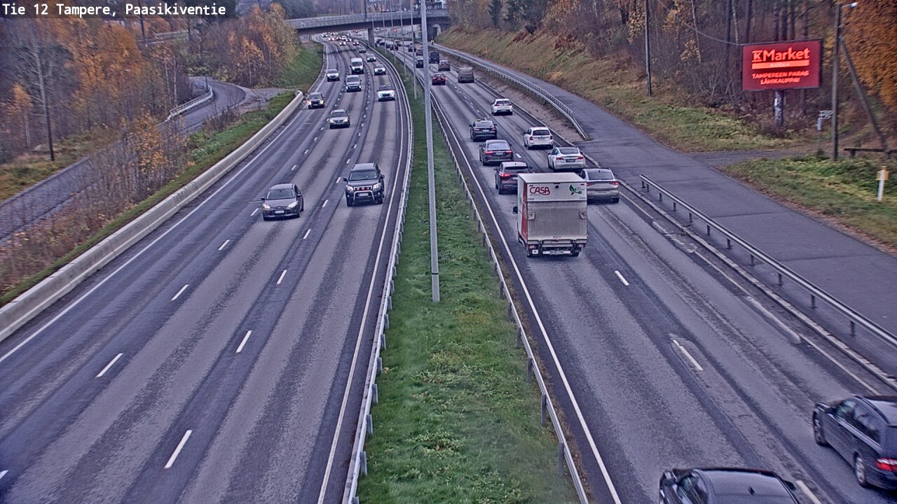 Kelikamerat Kuva Tie 12 Tampere, Paasikiventie, Tampere, Pirkanmaa