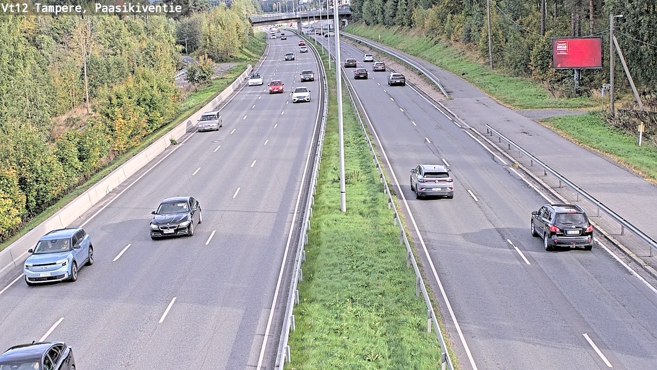Kelikamerat Kuva Tie 12 Tampere, Paasikiventie, Tampere, Pirkanmaa