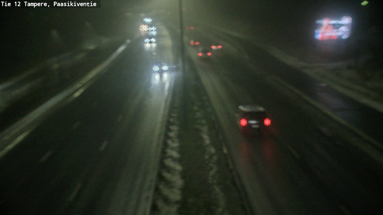 Weather Camera Image Road 12 Tampere, Paasikiventie, Tampere, Pirkanmaa