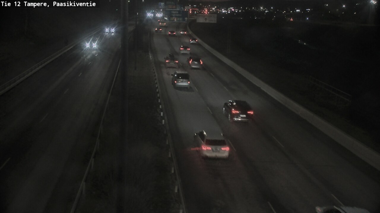 Kelikamerat Kuva Tie 12 Tampere, Paasikiventie, Tampere, Pirkanmaa