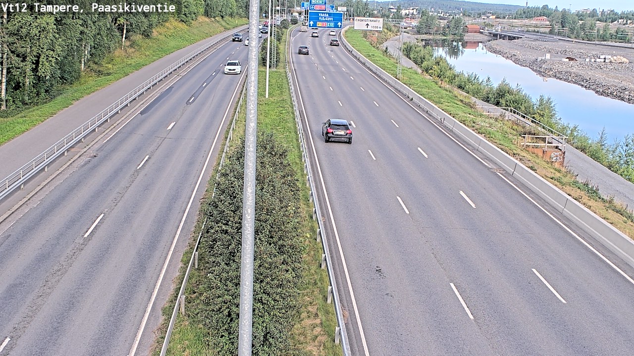 Kelikamerat Kuva Tie 12 Tampere, Paasikiventie, Tampere, Pirkanmaa