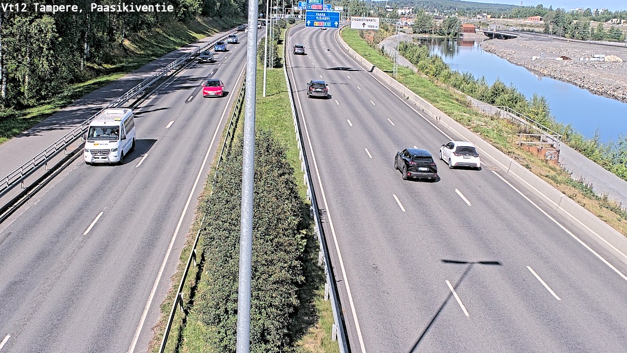 Kelikamerat Kuva Tie 12 Tampere, Paasikiventie, Tampere, Pirkanmaa