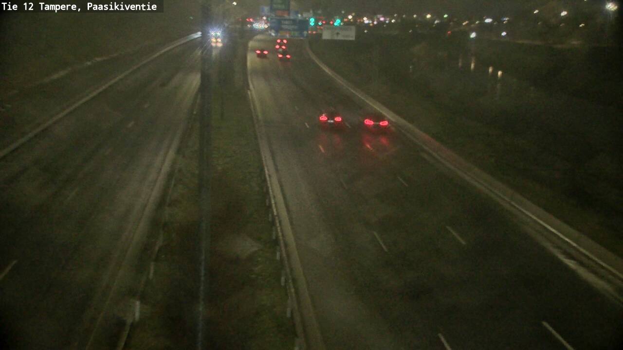 Weather Camera Image Väg 12 Tammerfors, Paasikiventie, Tampere, Pirkanmaa