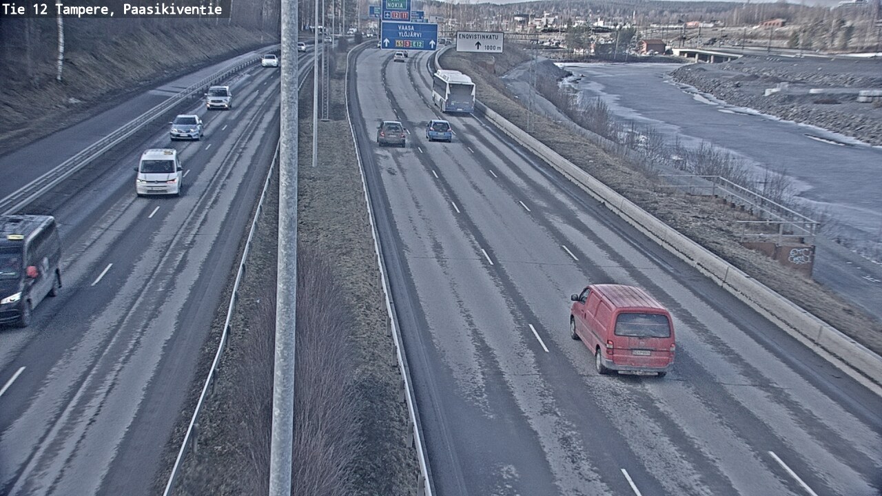 Kelikamerat Kuva Tie 12 Tampere, Paasikiventie, Tampere, Pirkanmaa