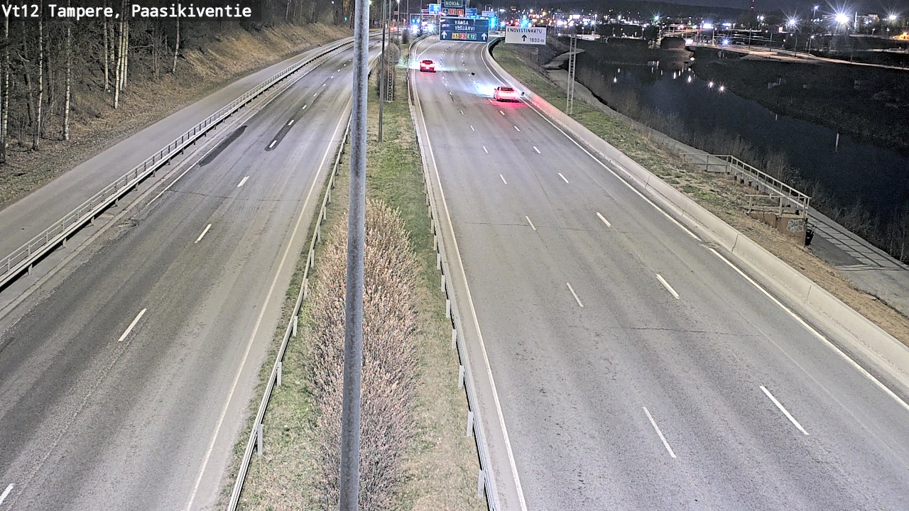 Weather Camera Image Road 12 Tampere, Paasikiventie, Tampere, Pirkanmaa