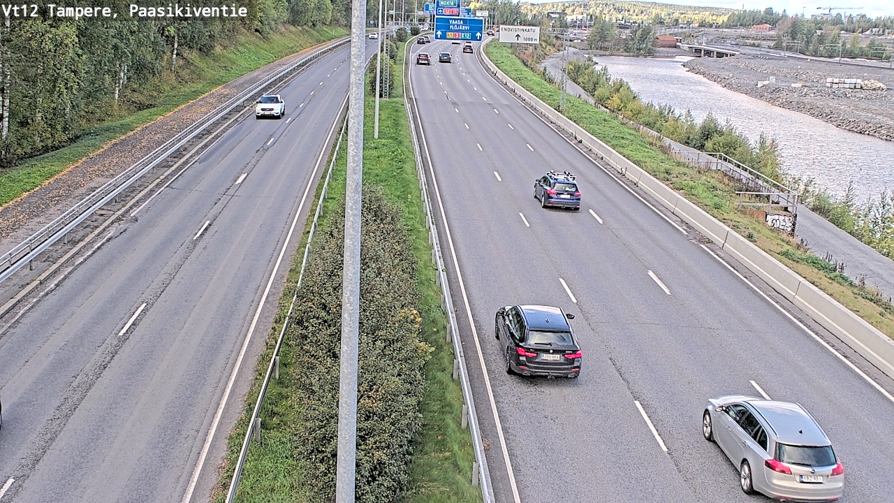Kelikamerat Kuva Tie 12 Tampere, Paasikiventie, Tampere, Pirkanmaa