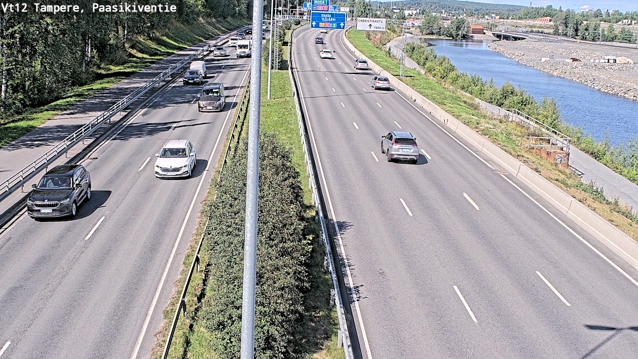 Kelikamerat Kuva Tie 12 Tampere, Paasikiventie, Tampere, Pirkanmaa