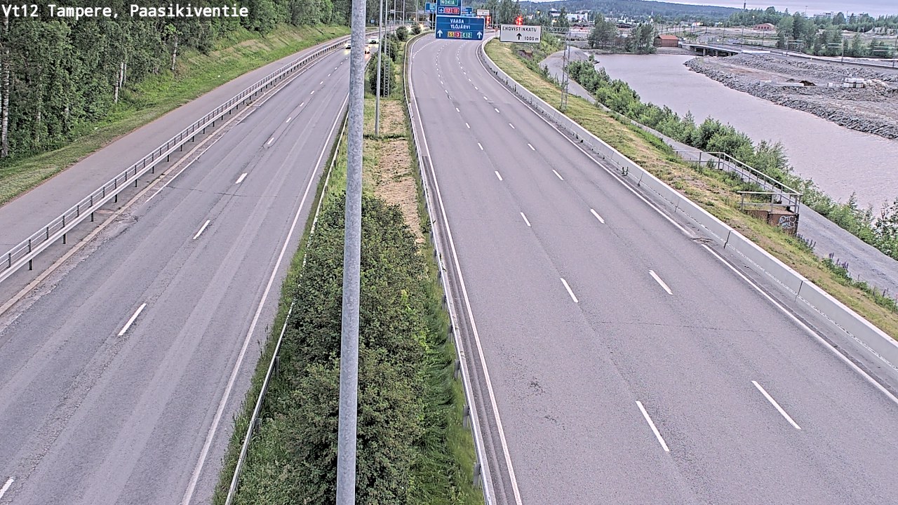 Kelikamerat Kuva Tie 12 Tampere, Paasikiventie, Tampere, Pirkanmaa