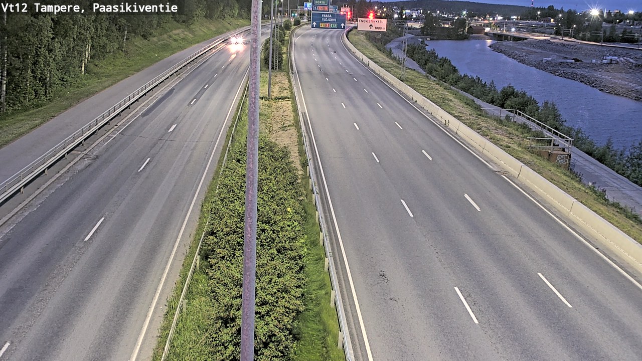 Kelikamerat Kuva Tie 12 Tampere, Paasikiventie, Tampere, Pirkanmaa