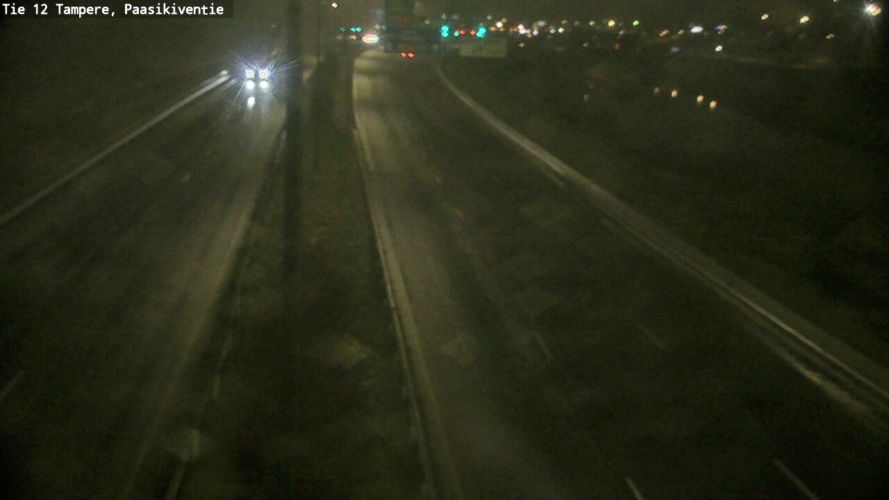 Weather Camera Image Väg 12 Tammerfors, Paasikiventie, Tampere, Pirkanmaa
