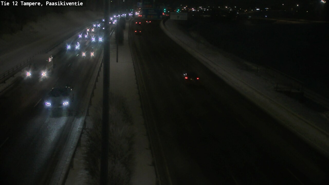 Kelikamerat Kuva Tie 12 Tampere, Paasikiventie, Tampere, Pirkanmaa