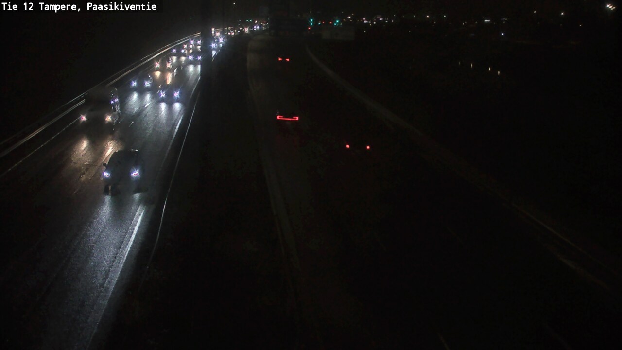 Weather Camera Image Väg 12 Tammerfors, Paasikiventie, Tampere, Pirkanmaa
