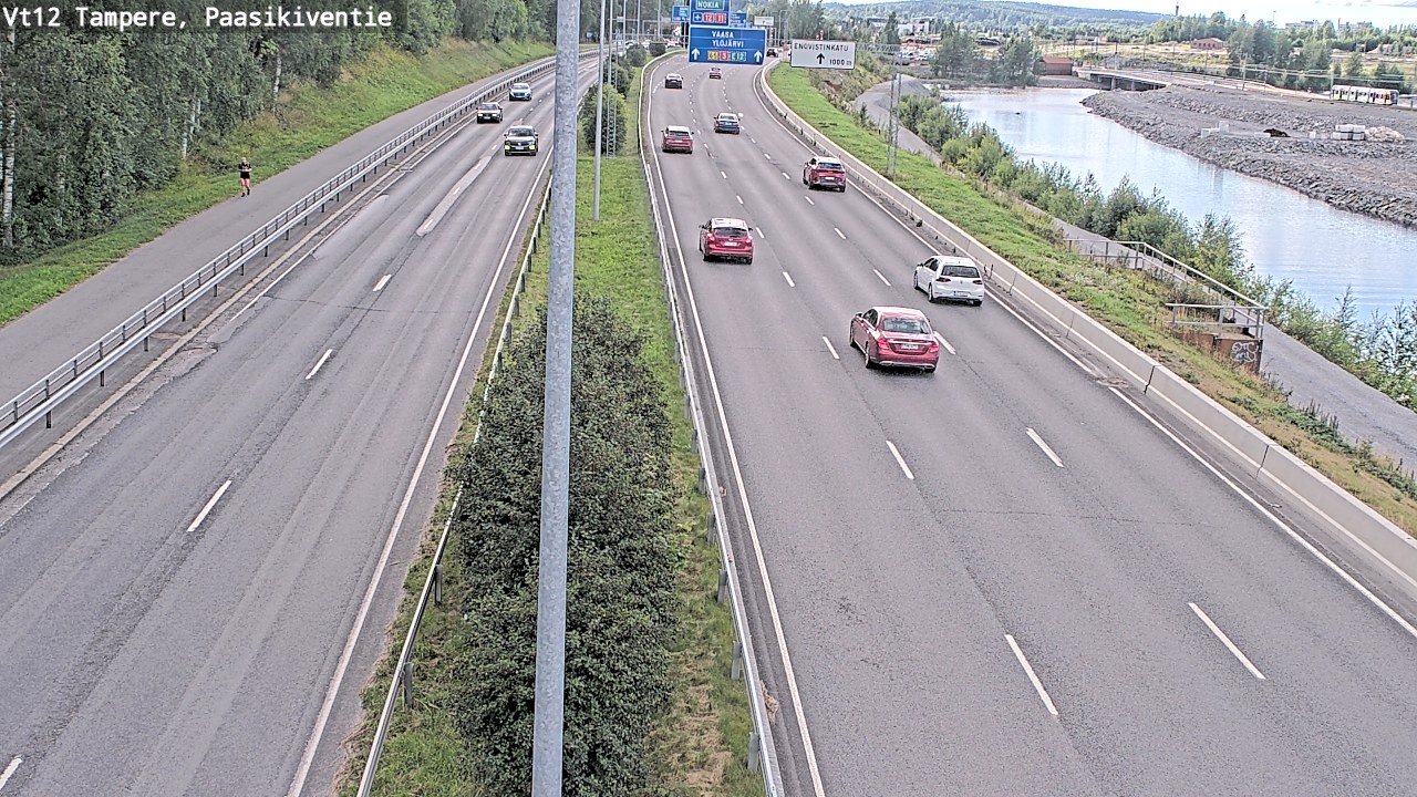 Kelikamerat Kuva Tie 12 Tampere, Paasikiventie, Tampere, Pirkanmaa