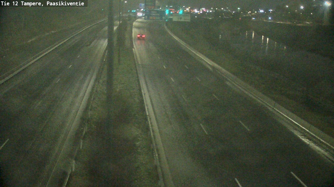 Weather Camera Image Väg 12 Tammerfors, Paasikiventie, Tampere, Pirkanmaa