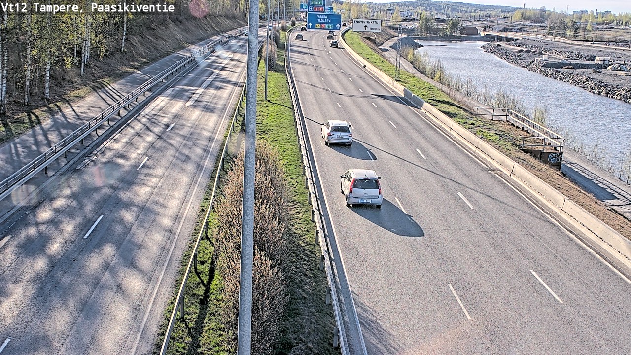 Weather Camera Image Road 12 Tampere, Paasikiventie, Tampere, Pirkanmaa