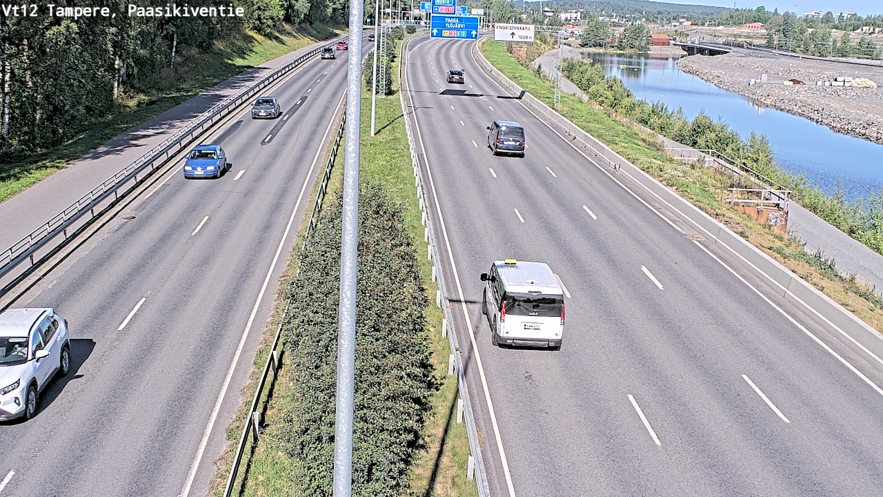 Kelikamerat Kuva Tie 12 Tampere, Paasikiventie, Tampere, Pirkanmaa