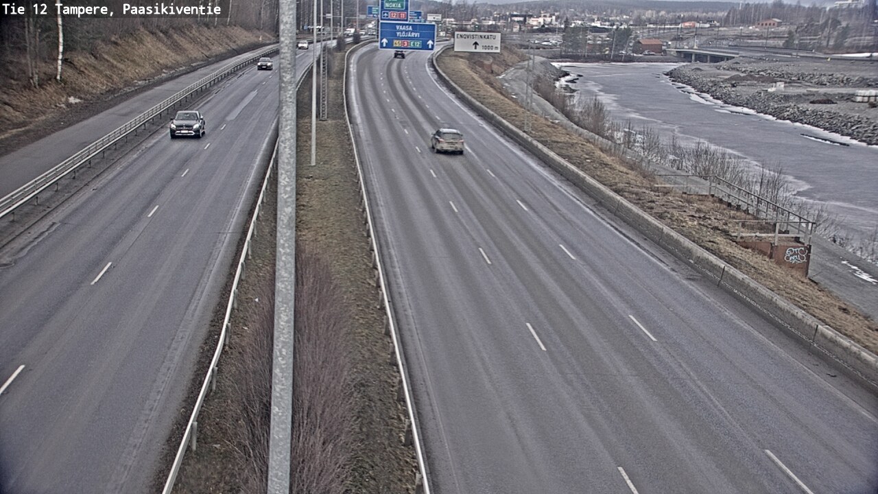 Kelikamerat Kuva Tie 12 Tampere, Paasikiventie, Tampere, Pirkanmaa