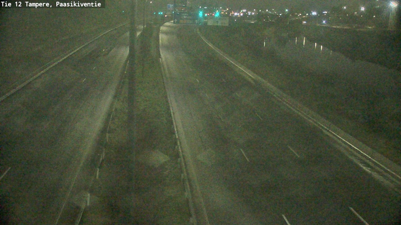 Weather Camera Image Väg 12 Tammerfors, Paasikiventie, Tampere, Pirkanmaa