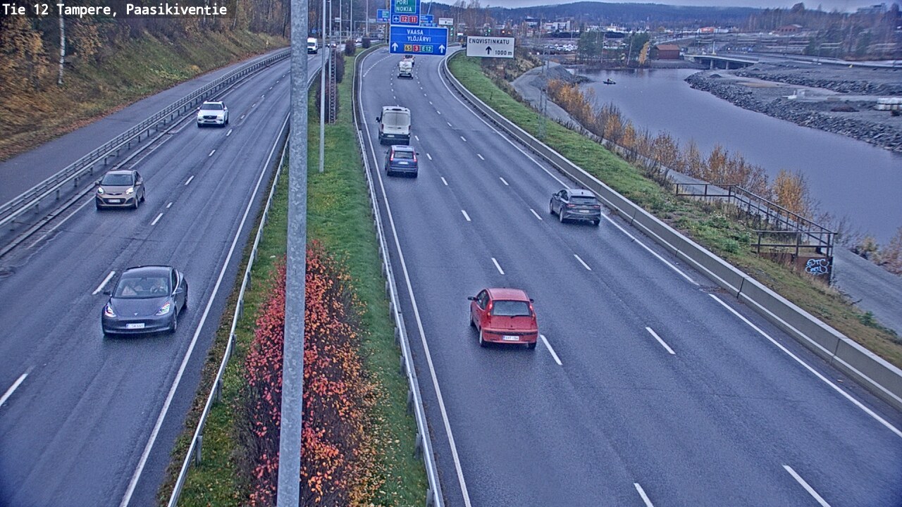 Kelikamerat Kuva Tie 12 Tampere, Paasikiventie, Tampere, Pirkanmaa