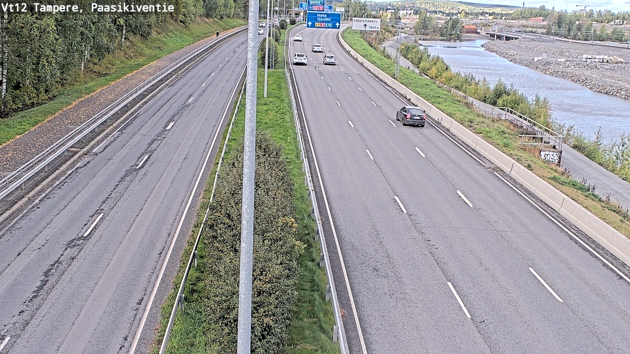 Kelikamerat Kuva Tie 12 Tampere, Paasikiventie, Tampere, Pirkanmaa