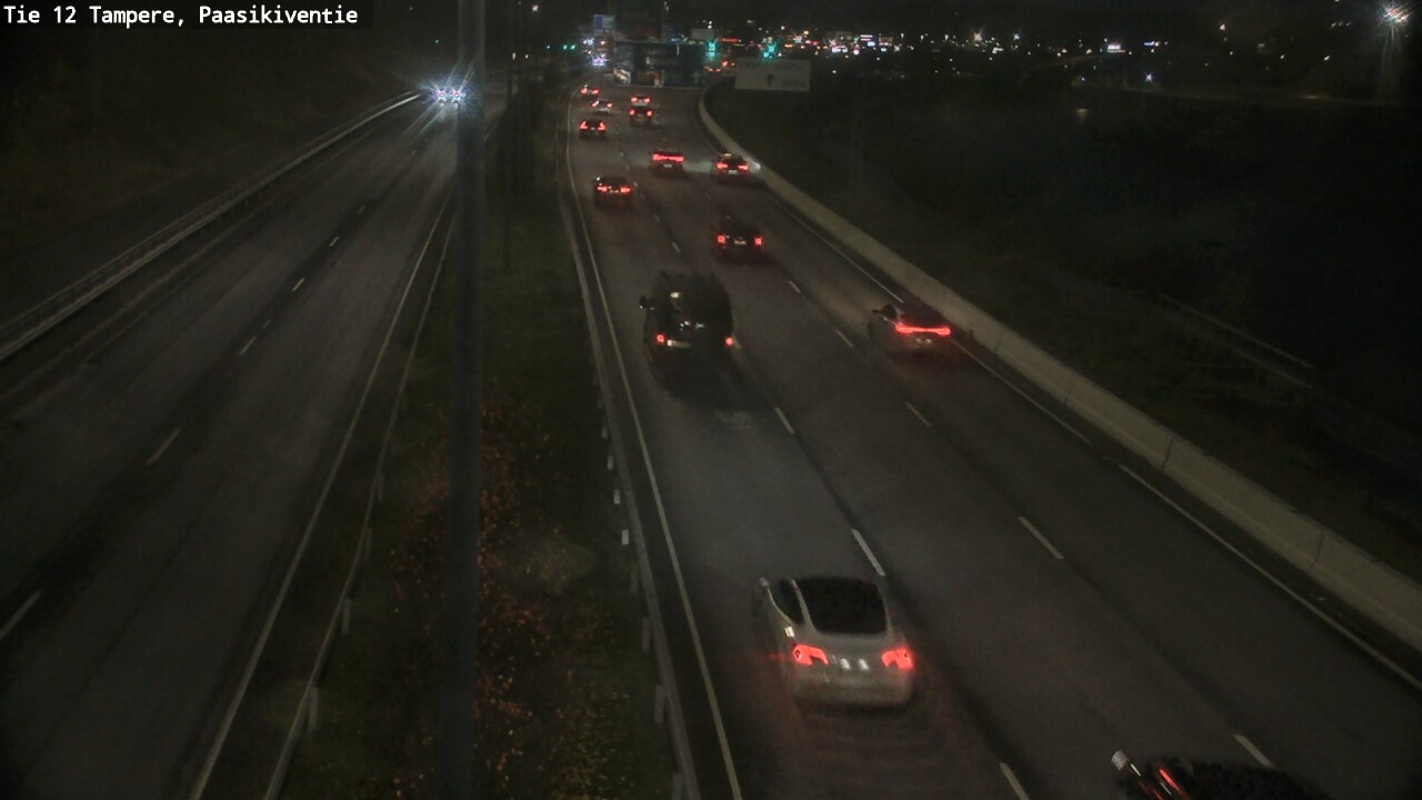 Kelikamerat Kuva Tie 12 Tampere, Paasikiventie, Tampere, Pirkanmaa