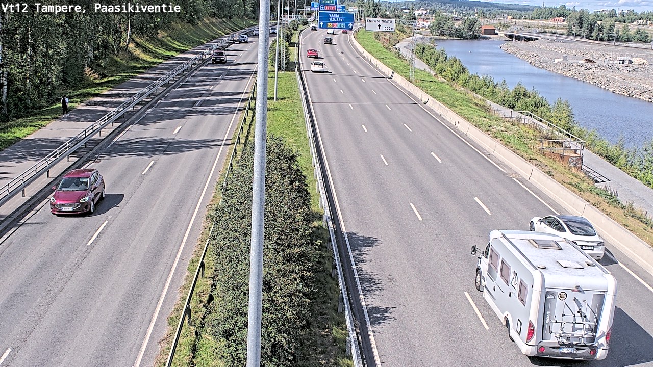 Kelikamerat Kuva Tie 12 Tampere, Paasikiventie, Tampere, Pirkanmaa
