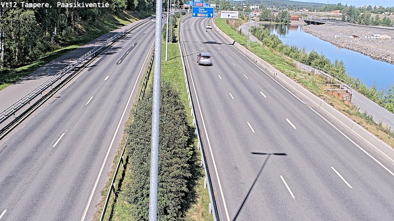 Kelikamerat Kuva Tie 12 Tampere, Paasikiventie, Tampere, Pirkanmaa