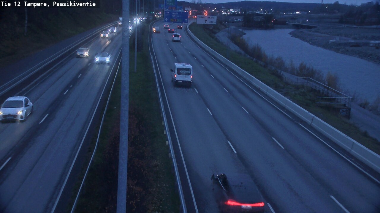 Kelikamerat Kuva Tie 12 Tampere, Paasikiventie, Tampere, Pirkanmaa