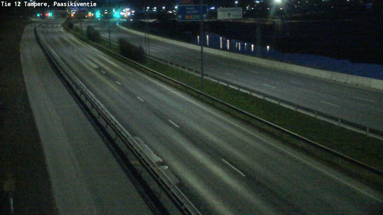Weather Camera Image Väg 12 Tammerfors, Paasikiventie, Tampere, Pirkanmaa