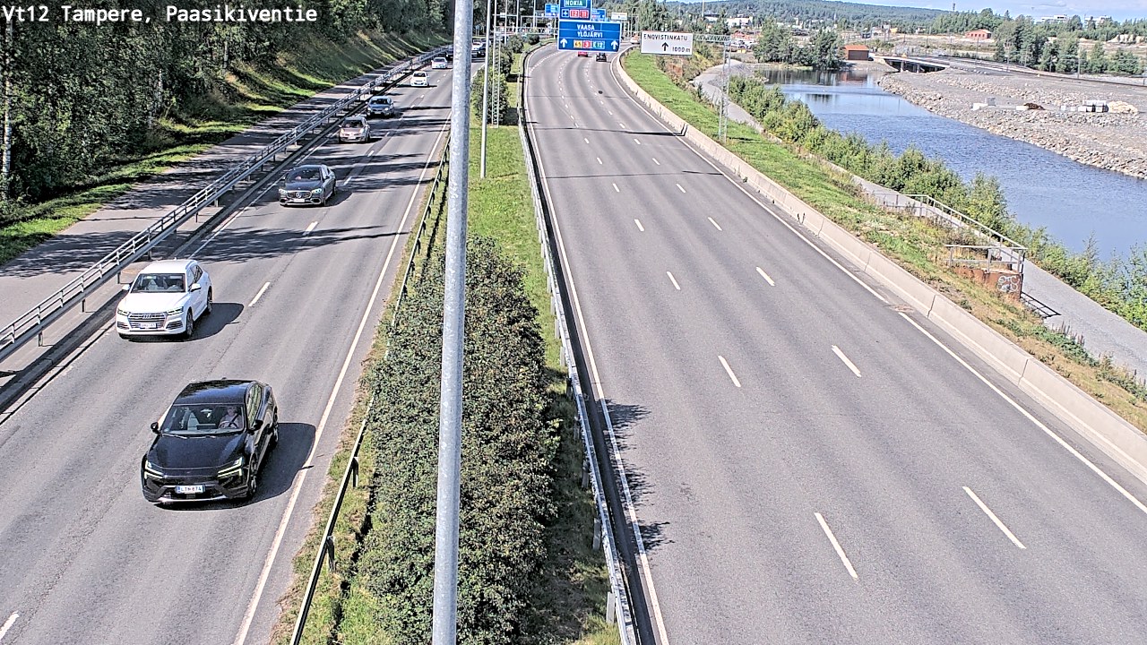 Kelikamerat Kuva Tie 12 Tampere, Paasikiventie, Tampere, Pirkanmaa