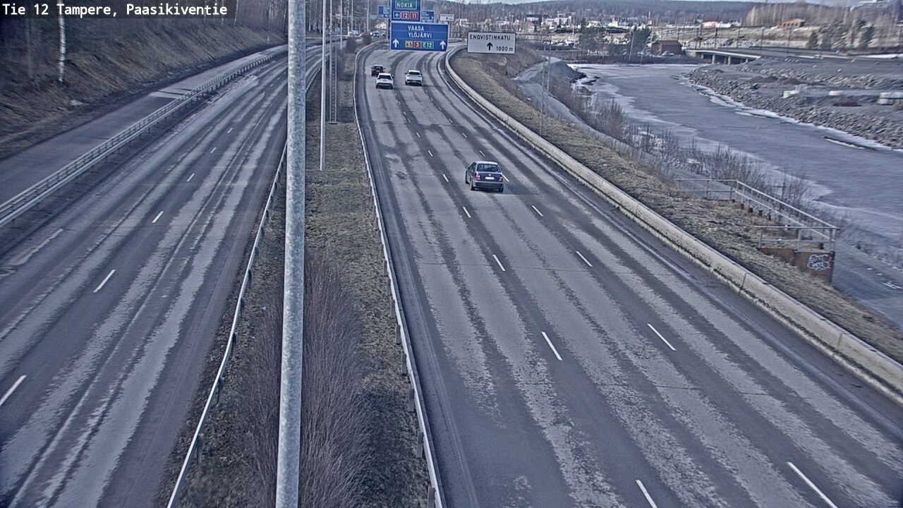 Kelikamerat Kuva Tie 12 Tampere, Paasikiventie, Tampere, Pirkanmaa