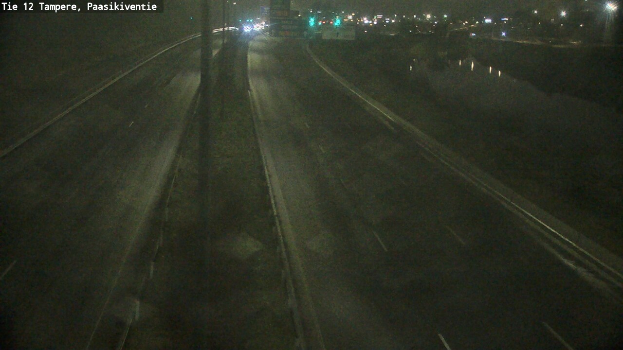 Weather Camera Image Väg 12 Tammerfors, Paasikiventie, Tampere, Pirkanmaa