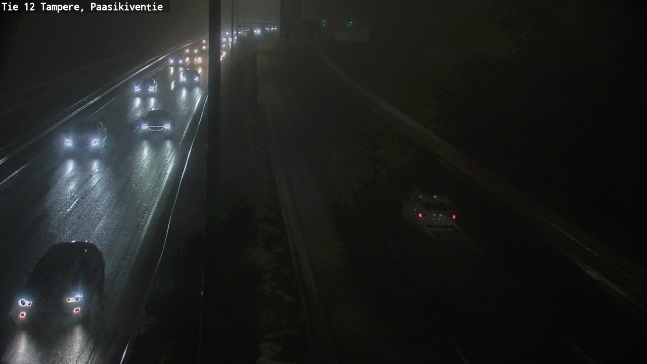 Weather Camera Image Väg 12 Tammerfors, Paasikiventie, Tampere, Pirkanmaa