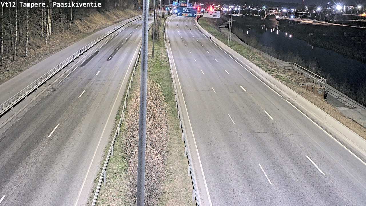 Weather Camera Image Road 12 Tampere, Paasikiventie, Tampere, Pirkanmaa