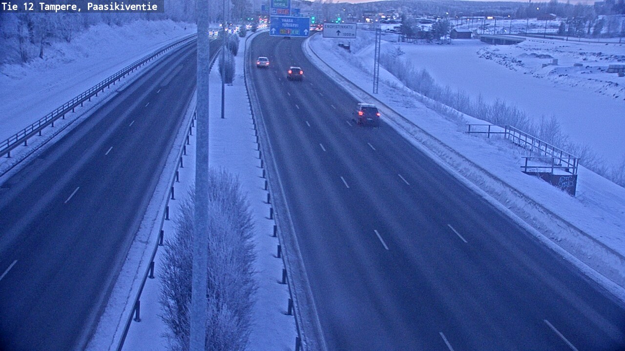 Kelikamerat Kuva Tie 12 Tampere, Paasikiventie, Tampere, Pirkanmaa