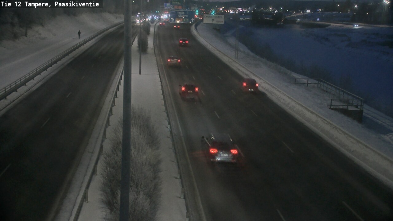 Kelikamerat Kuva Tie 12 Tampere, Paasikiventie, Tampere, Pirkanmaa