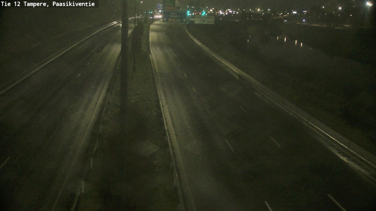 Weather Camera Image Väg 12 Tammerfors, Paasikiventie, Tampere, Pirkanmaa
