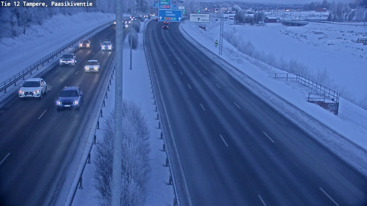 Kelikamerat Kuva Tie 12 Tampere, Paasikiventie, Tampere, Pirkanmaa