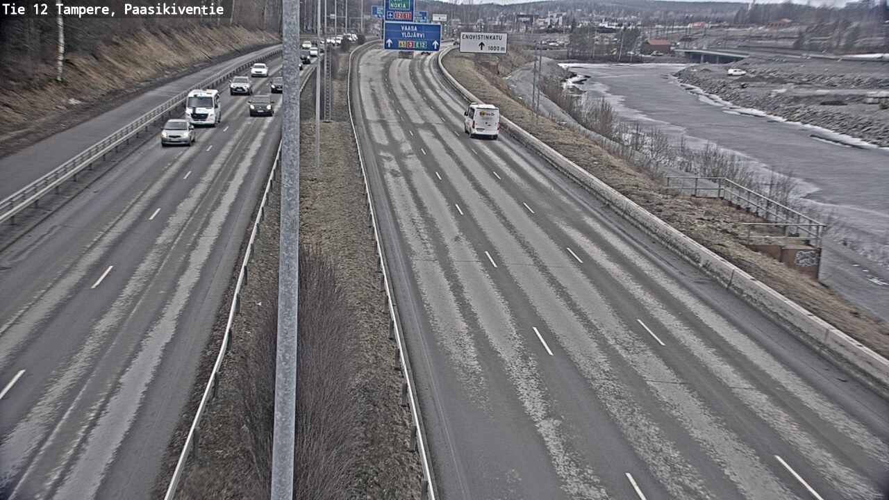 Kelikamerat Kuva Tie 12 Tampere, Paasikiventie, Tampere, Pirkanmaa