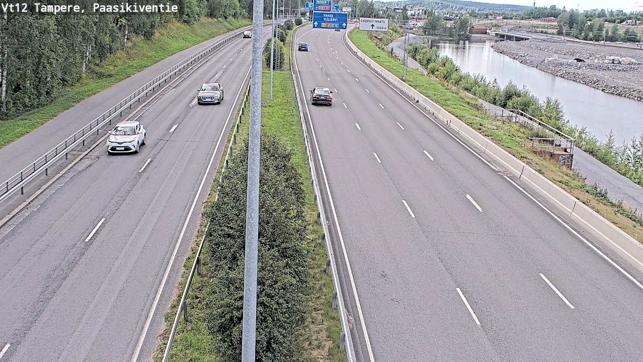 Kelikamerat Kuva Tie 12 Tampere, Paasikiventie, Tampere, Pirkanmaa
