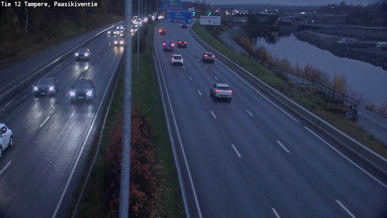 Kelikamerat Kuva Tie 12 Tampere, Paasikiventie, Tampere, Pirkanmaa