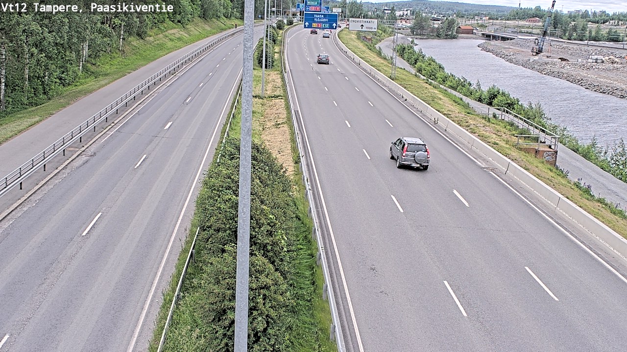 Kelikamerat Kuva Tie 12 Tampere, Paasikiventie, Tampere, Pirkanmaa