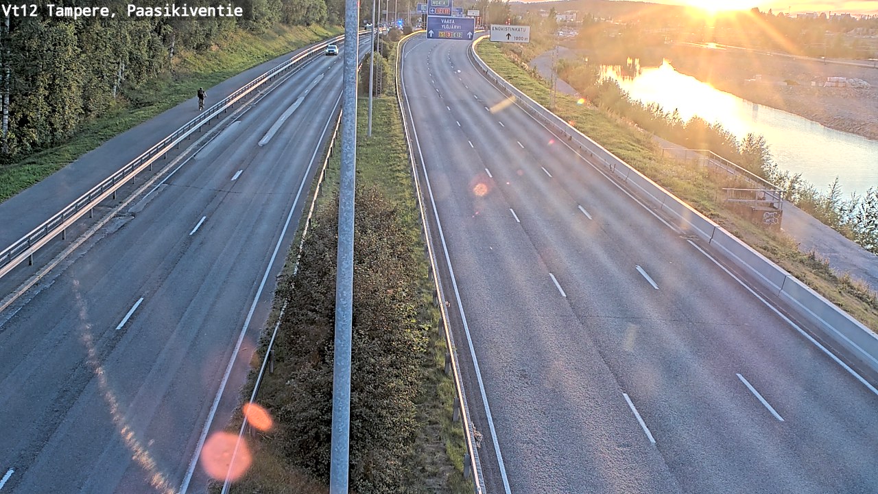 Kelikamerat Kuva Tie 12 Tampere, Paasikiventie, Tampere, Pirkanmaa