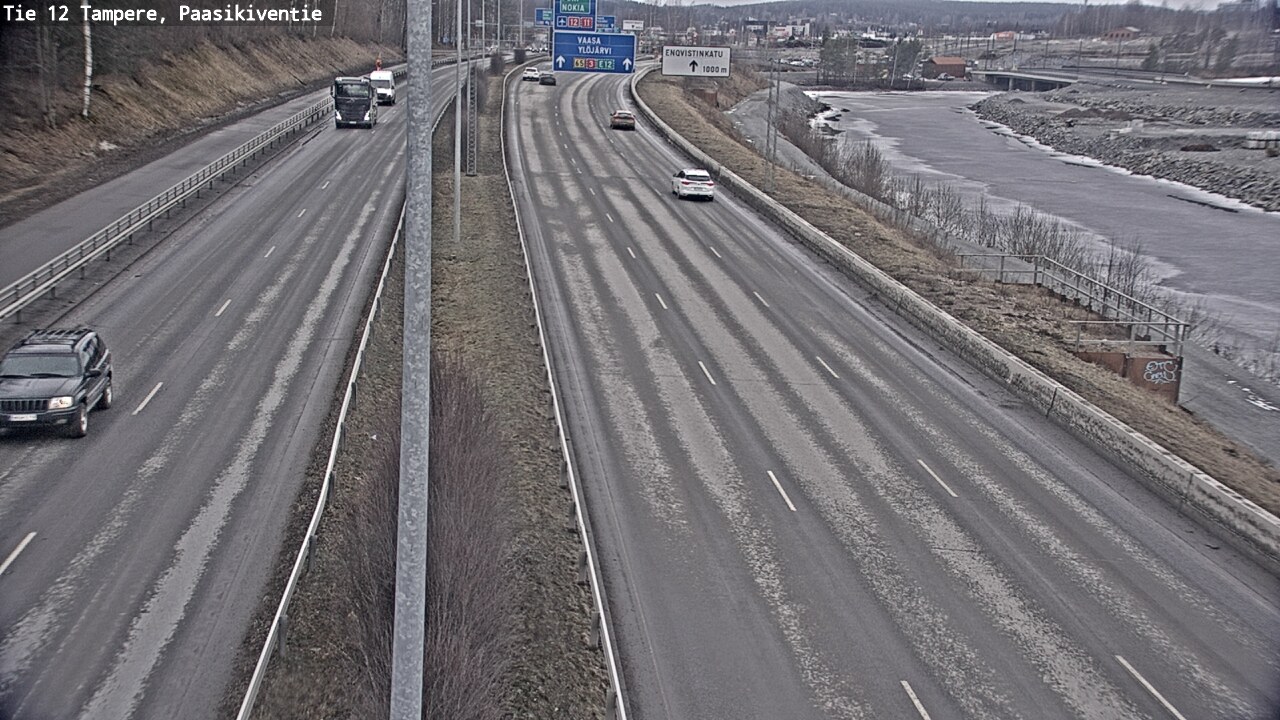 Kelikamerat Kuva Tie 12 Tampere, Paasikiventie, Tampere, Pirkanmaa