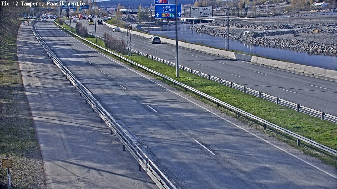 Weather Camera Image Road 12 Tampere, Paasikiventie, Tampere, Pirkanmaa