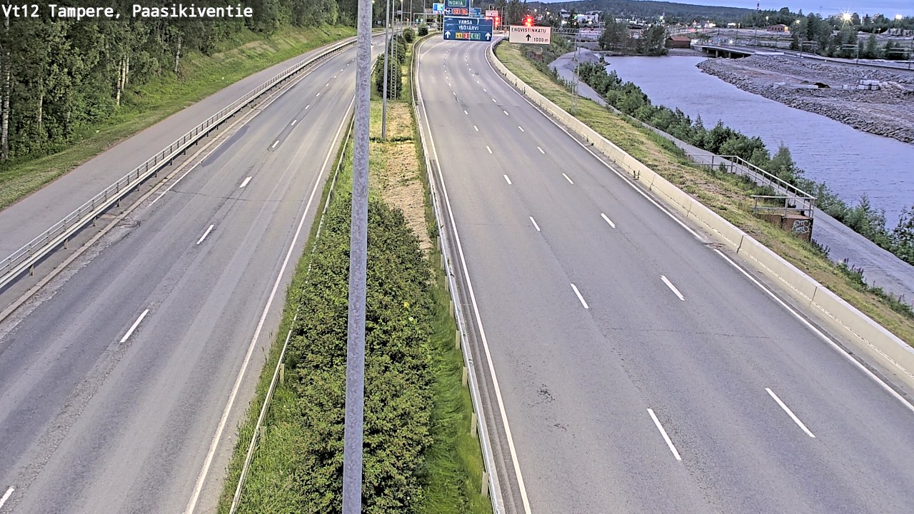 Kelikamerat Kuva Tie 12 Tampere, Paasikiventie, Tampere, Pirkanmaa