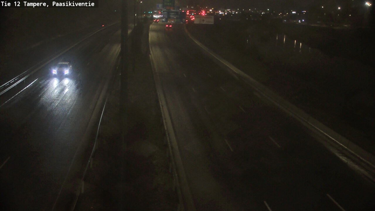 Weather Camera Image Väg 12 Tammerfors, Paasikiventie, Tampere, Pirkanmaa