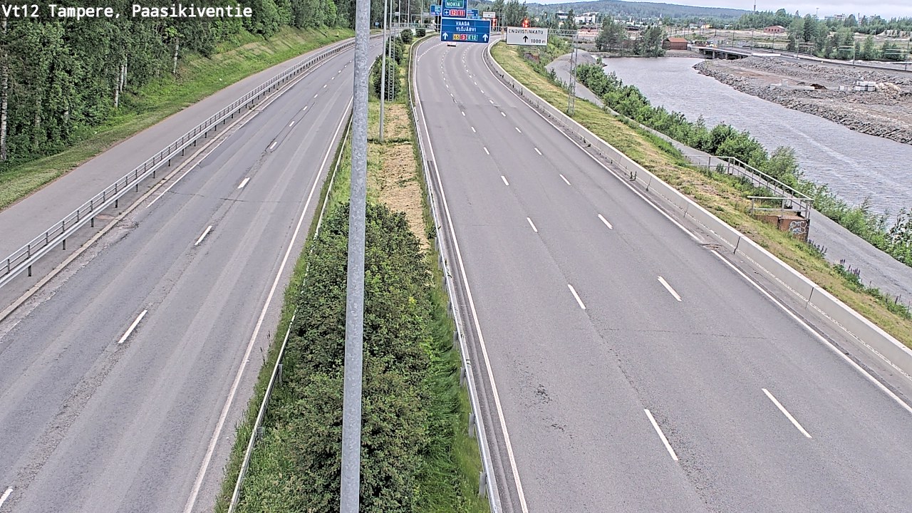 Kelikamerat Kuva Tie 12 Tampere, Paasikiventie, Tampere, Pirkanmaa
