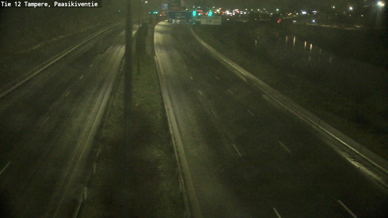 Weather Camera Image Väg 12 Tammerfors, Paasikiventie, Tampere, Pirkanmaa